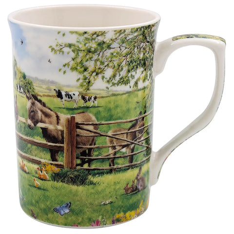 Olivewood's Home Line~Donkey Farm Boxed Mug