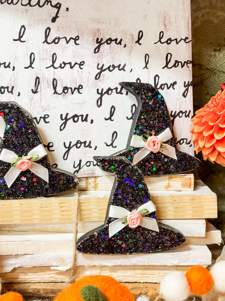 Olivewood’s 3.5” sparkly hat decors