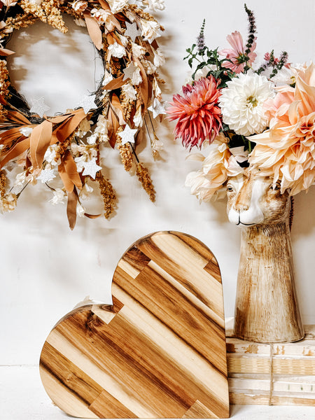 Olivewood’s 12” heirloom cutting board.