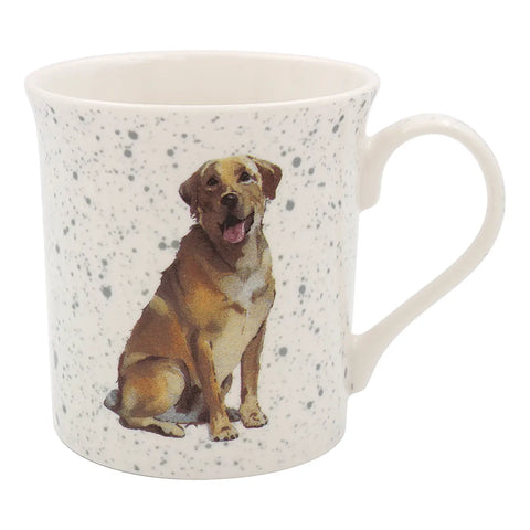 Olivewood's Home Line~Waggy Tails Mug Golden Labrador